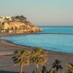 Winter beach picture