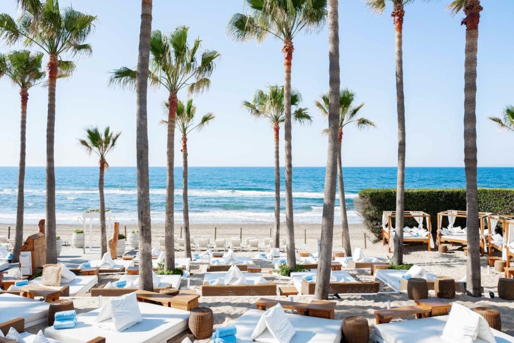 Fun at the beaches in Marbella
