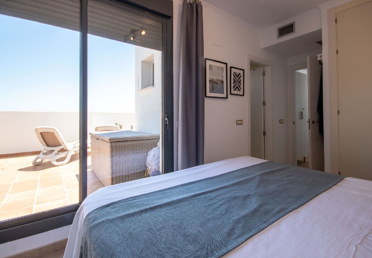 Apartamento en Mijas Costa - Ático de 2 dormitorios La Cala de Mijas con vistas al mar