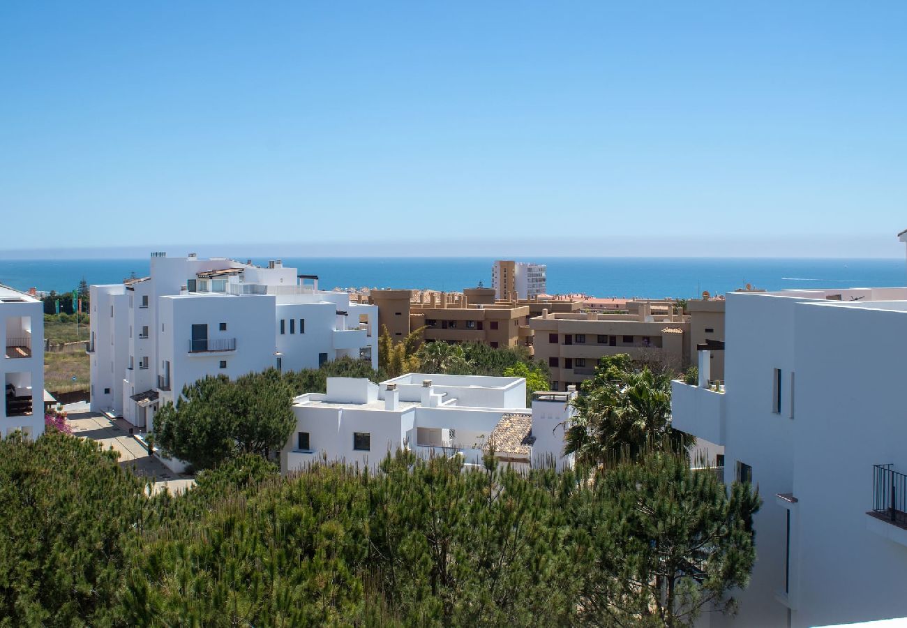 Apartamento en Mijas Costa - Ático de 2 dormitorios La Cala de Mijas con vistas al mar