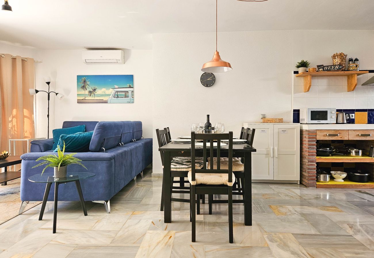 Casa en La Cala de Mijas - Adosado de 3 dormitorios con terraza en la azotea a 100 m de la playa