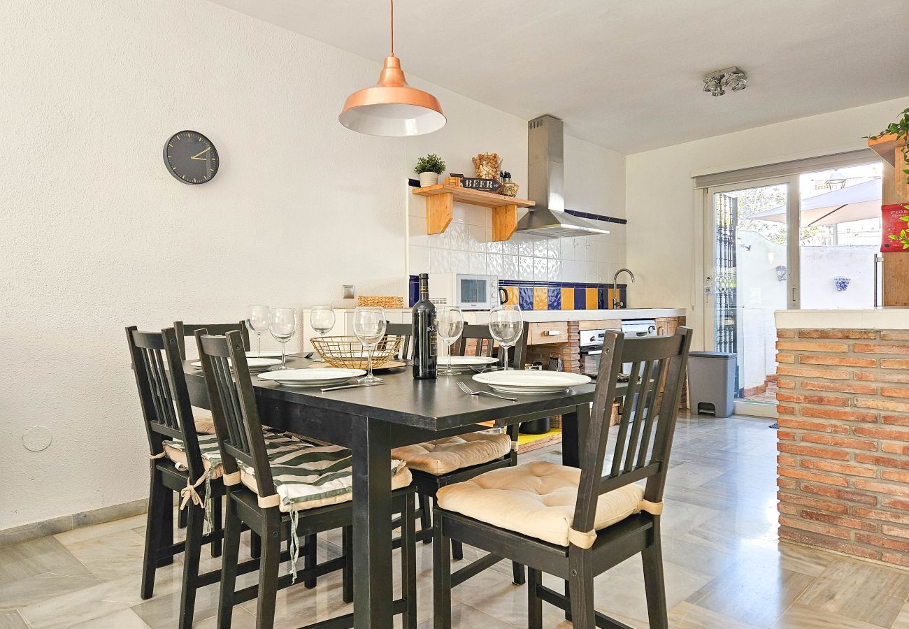 Casa en La Cala de Mijas - Adosado de 3 dormitorios con terraza en la azotea a 100 m de la playa