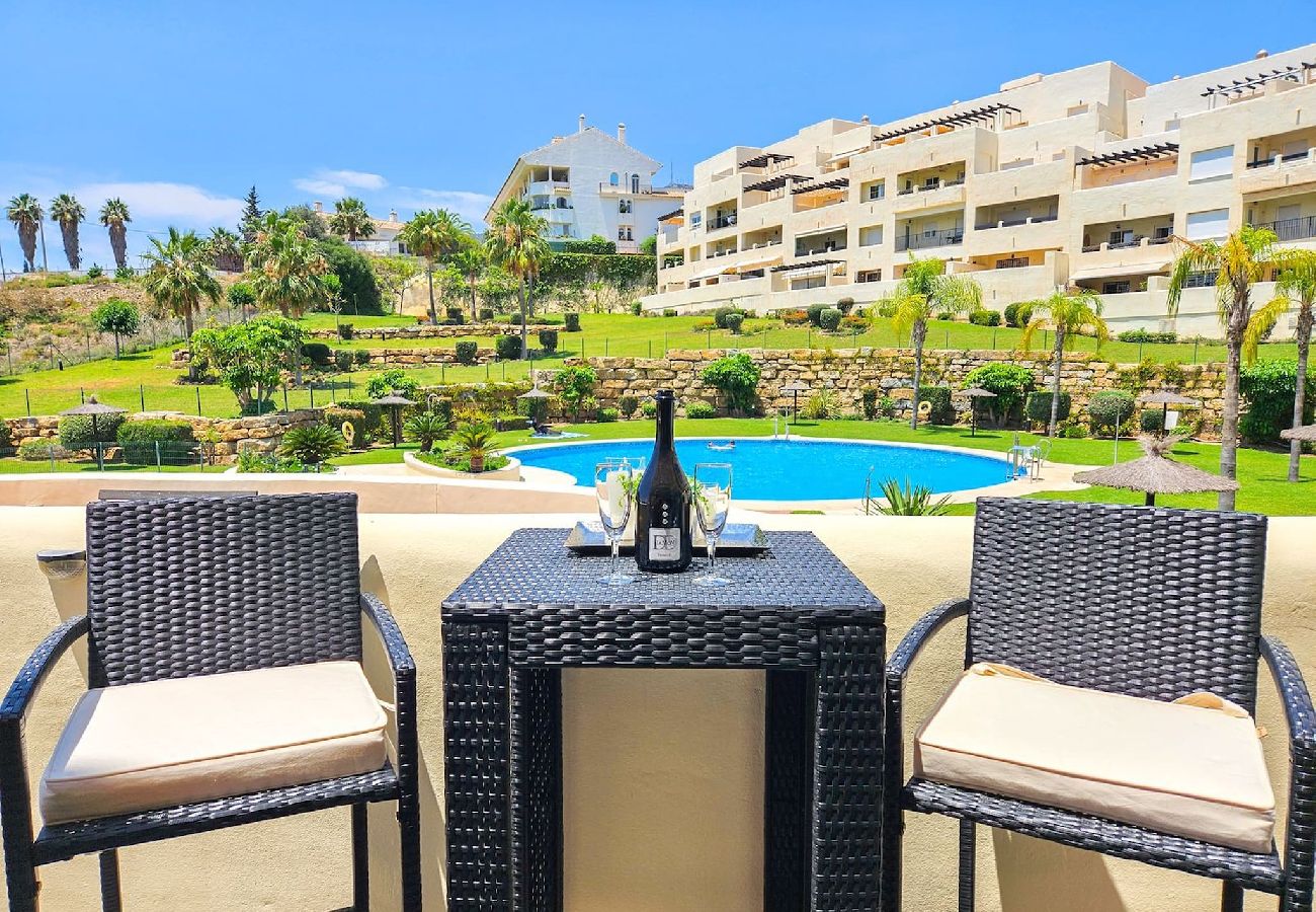 Apartamento en Benalmádena - Apartamento con jardín en Arenal de Golf- Benalmádena