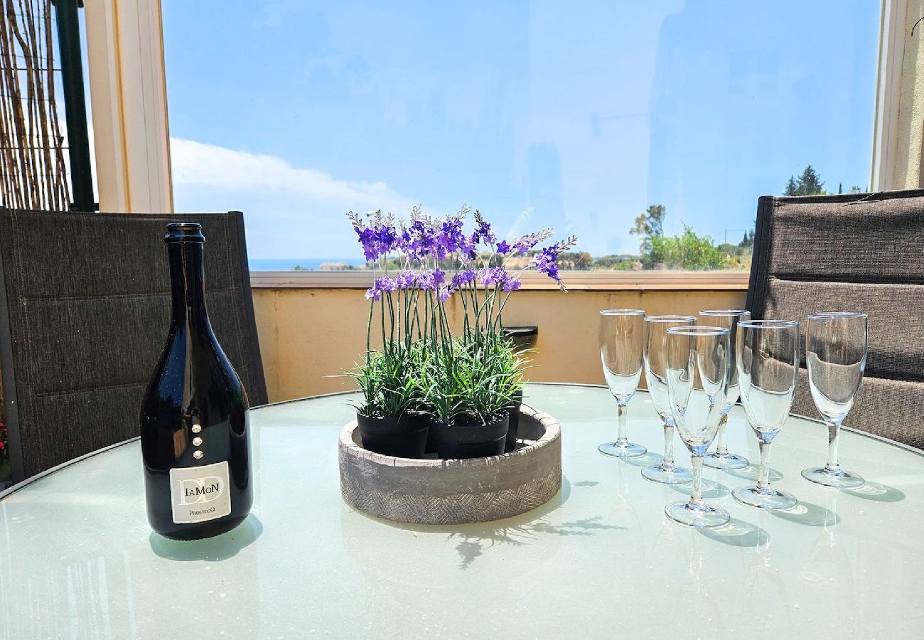 Apartamento en Benalmádena - Apartamento con jardín en Arenal de Golf- Benalmádena