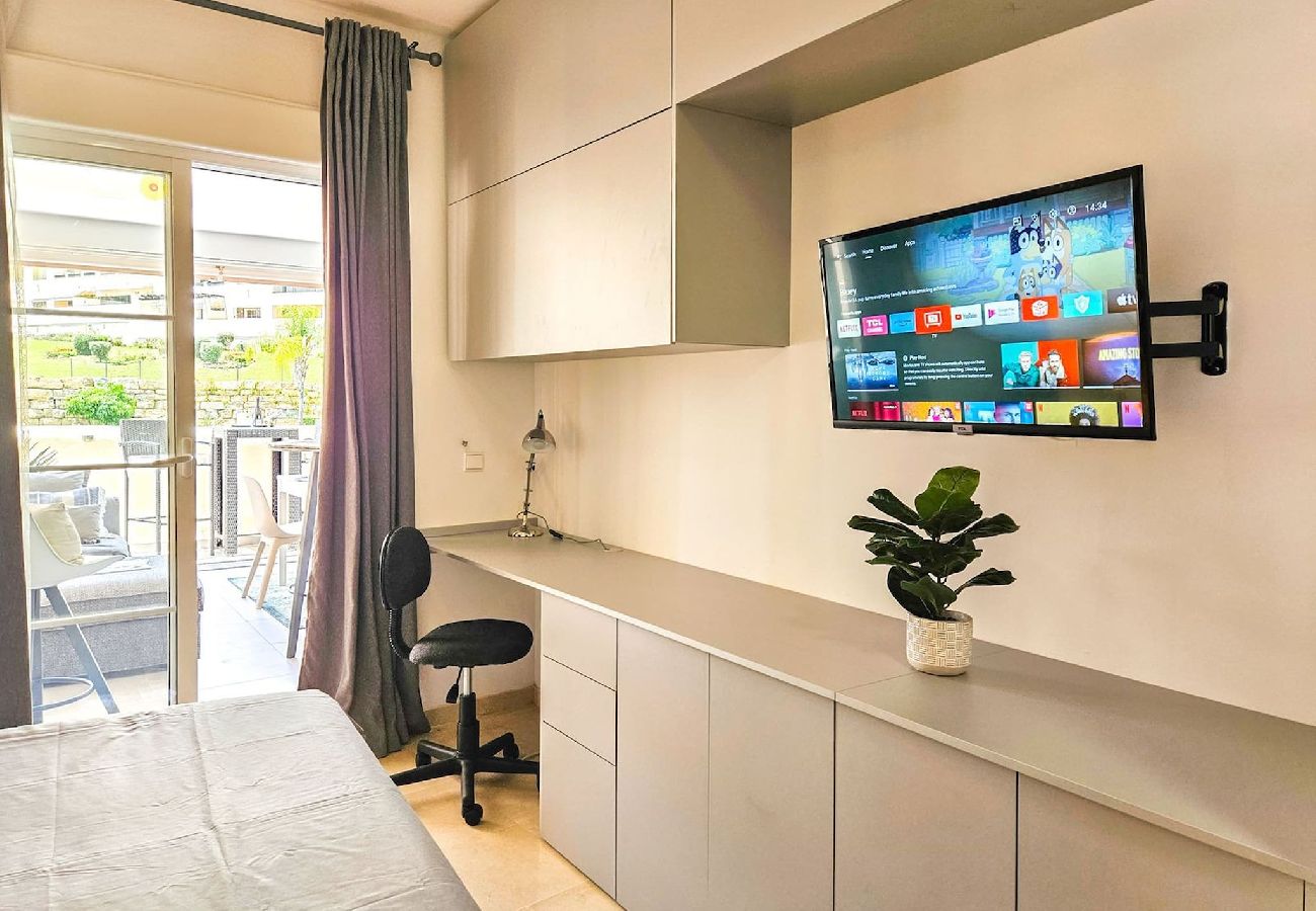 Apartamento en Benalmádena - Apartamento con jardín en Arenal de Golf- Benalmádena