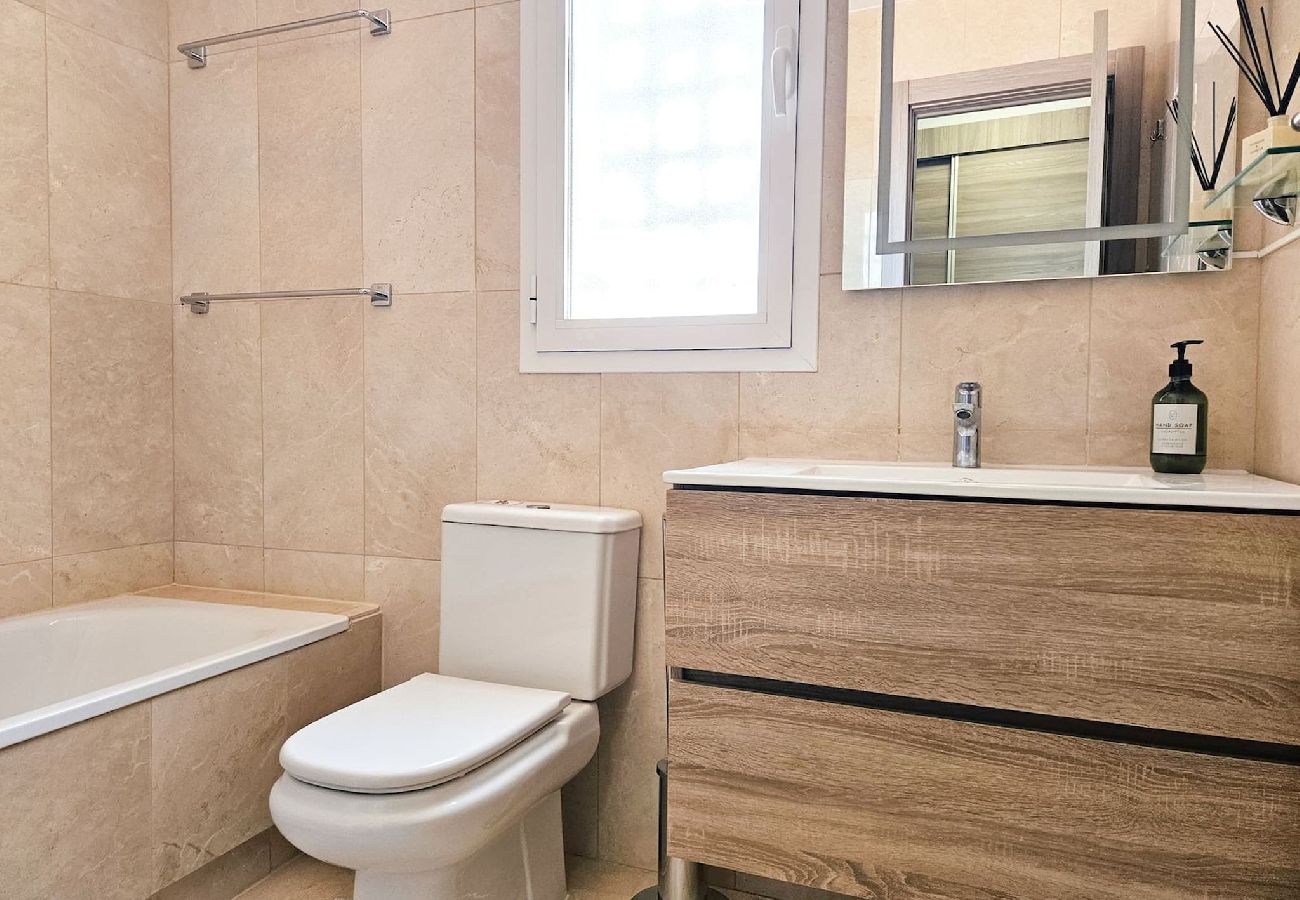 Apartamento en Benalmádena - Apartamento con jardín en Arenal de Golf- Benalmádena