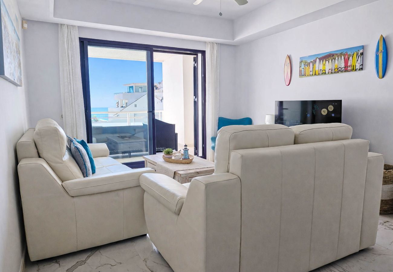 Apartamento en Casares - Impresionante apartamento de 2 dormitorios en primera línea de playa en Casares