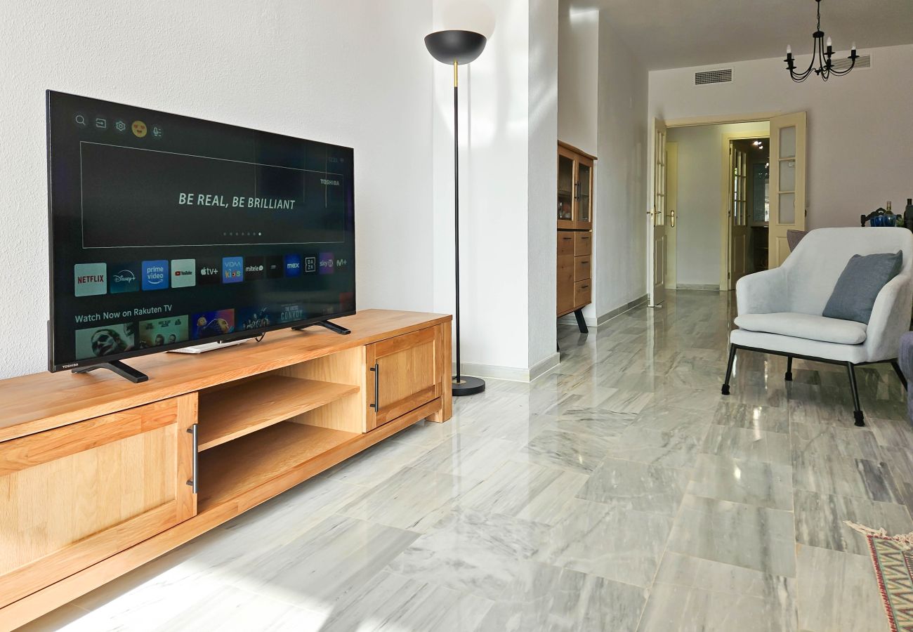 Apartamento en Marbella - Apartamento de 2 dormitorios con jardín Las Mimosas Cabopino