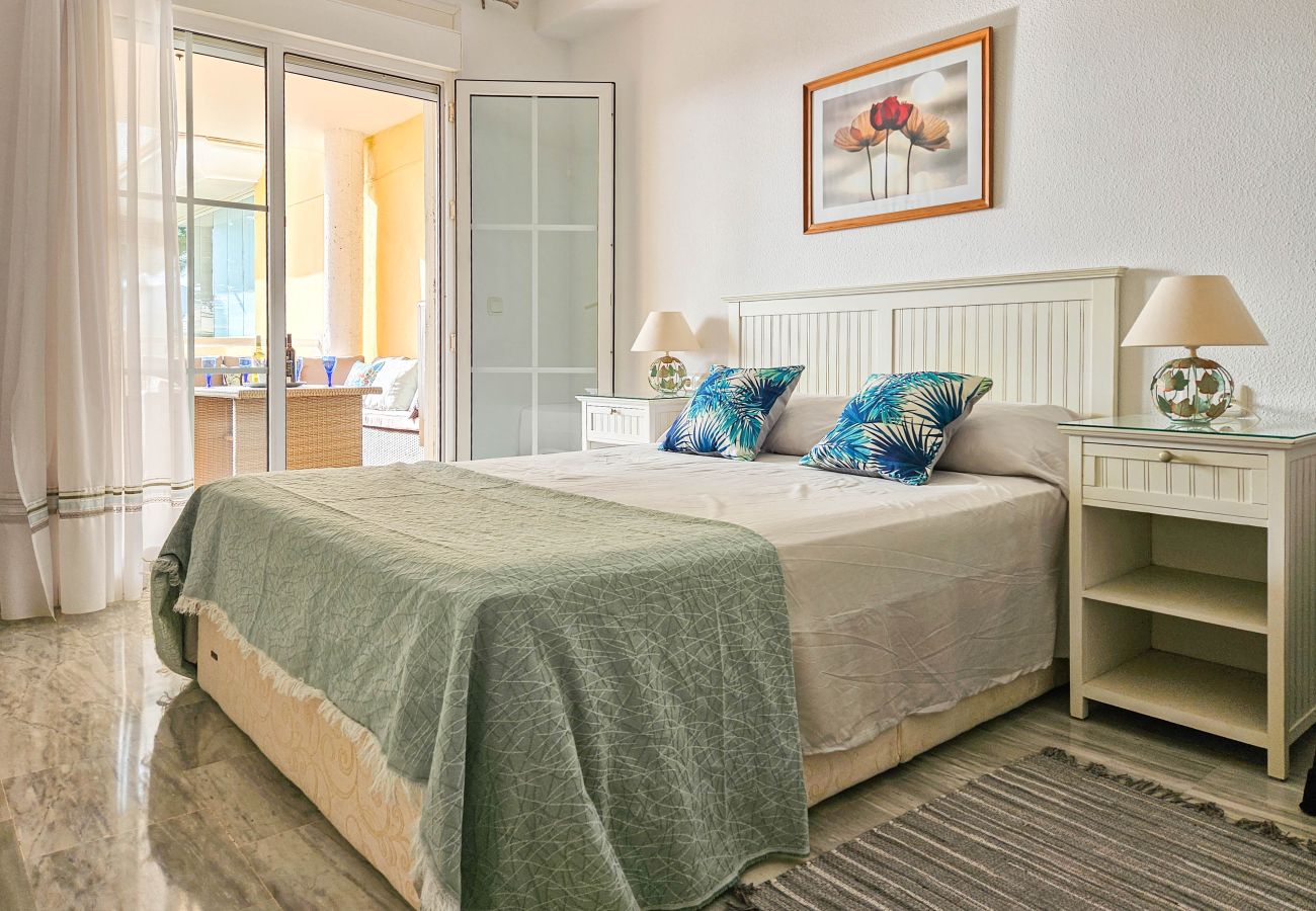 Apartamento en Marbella - Apartamento de 2 dormitorios con jardín Las Mimosas Cabopino