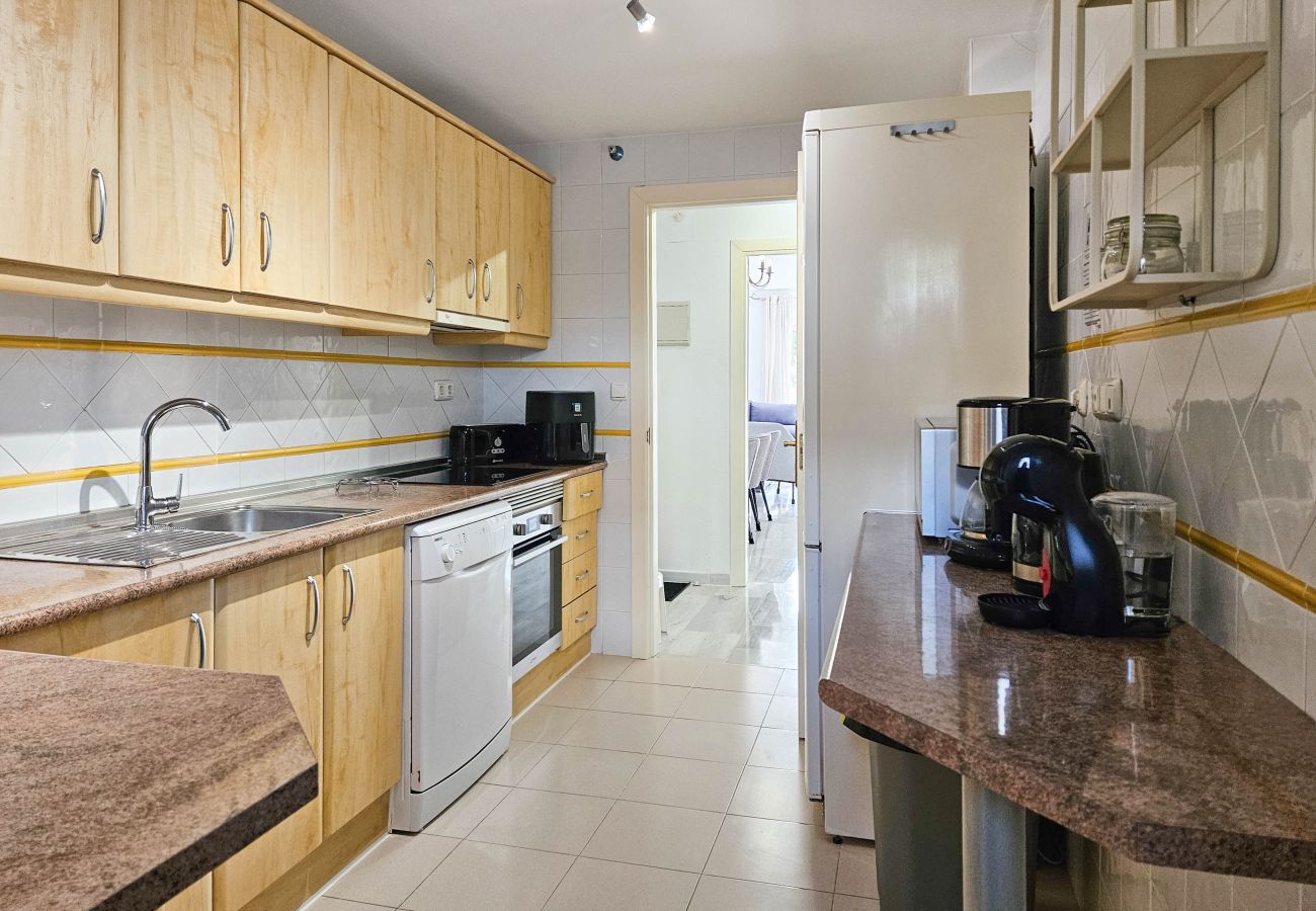 Apartamento en Marbella - Apartamento de 2 dormitorios con jardín Las Mimosas Cabopino