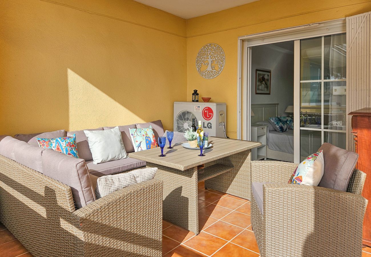 Apartamento en Marbella - Apartamento de 2 dormitorios con jardín Las Mimosas Cabopino