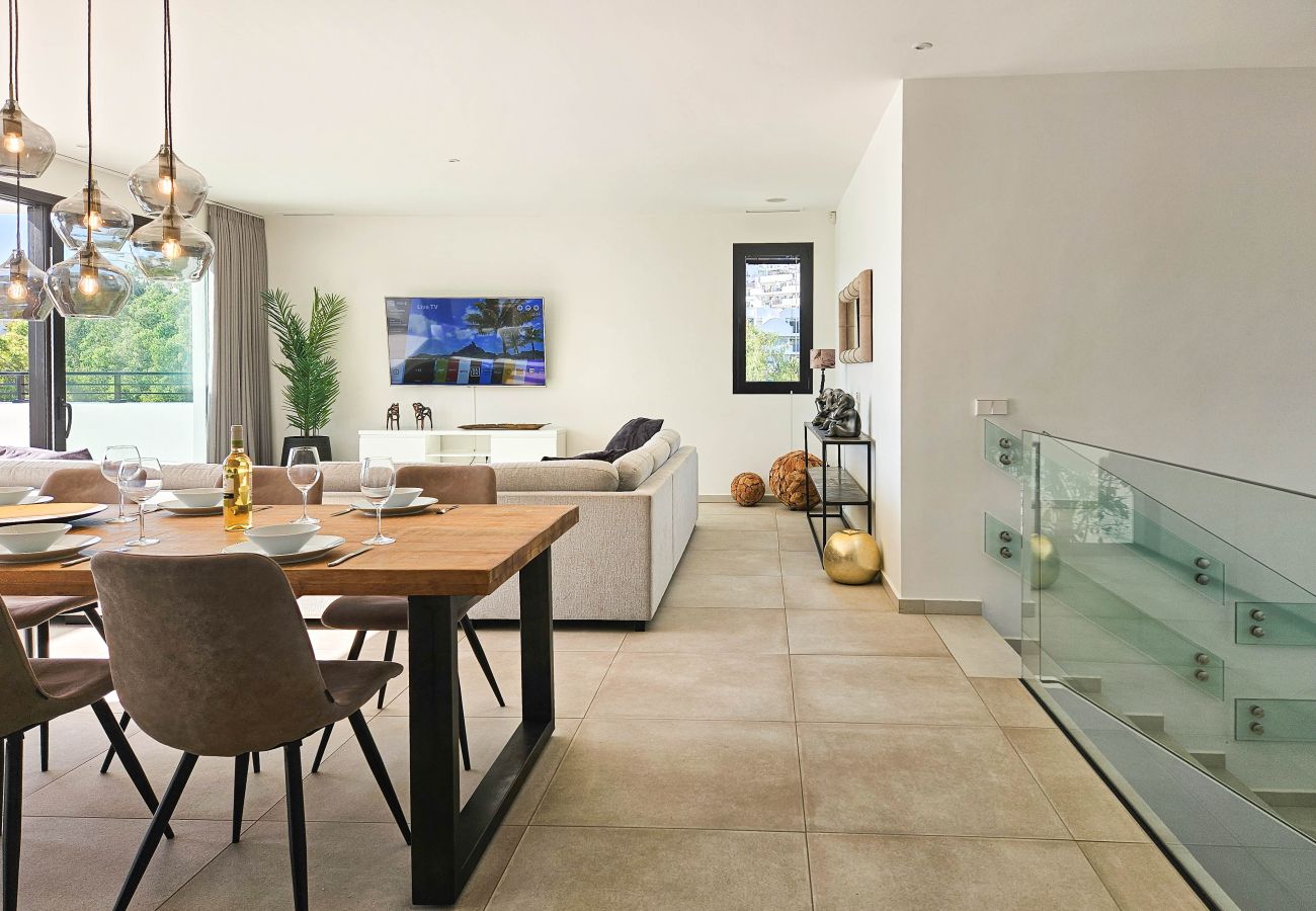 Villa en Mijas Costa - Villa moderna de 3 dormitorios con piscina privada cerca de La Cala
