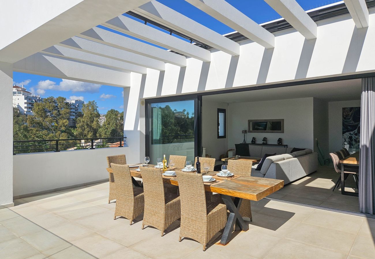 Villa en Mijas Costa - Villa moderna de 3 dormitorios con piscina privada cerca de La Cala