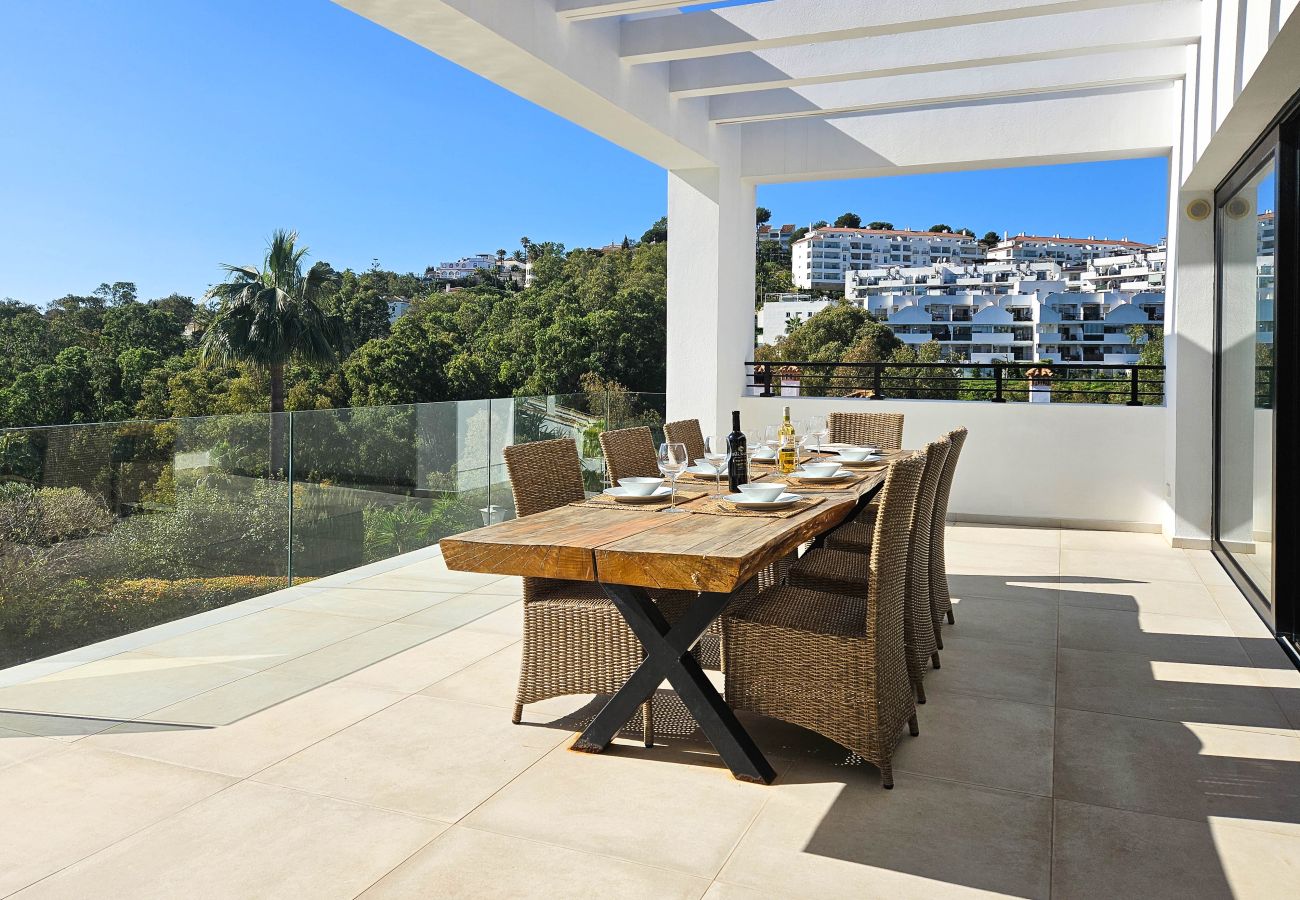 Villa en Mijas Costa - Villa moderna de 3 dormitorios con piscina privada cerca de La Cala