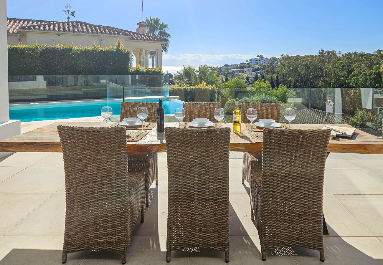 Villa en Mijas Costa - Villa moderna de 3 dormitorios con piscina privada cerca de La Cala
