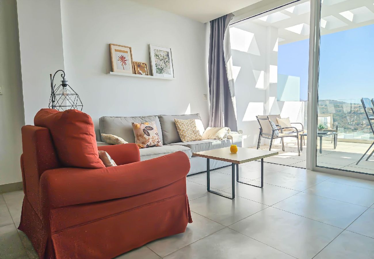 Apartamento en La Cala de Mijas - Moderno Apartamento de 2 Dormitorios en Casa Banderas La Cala