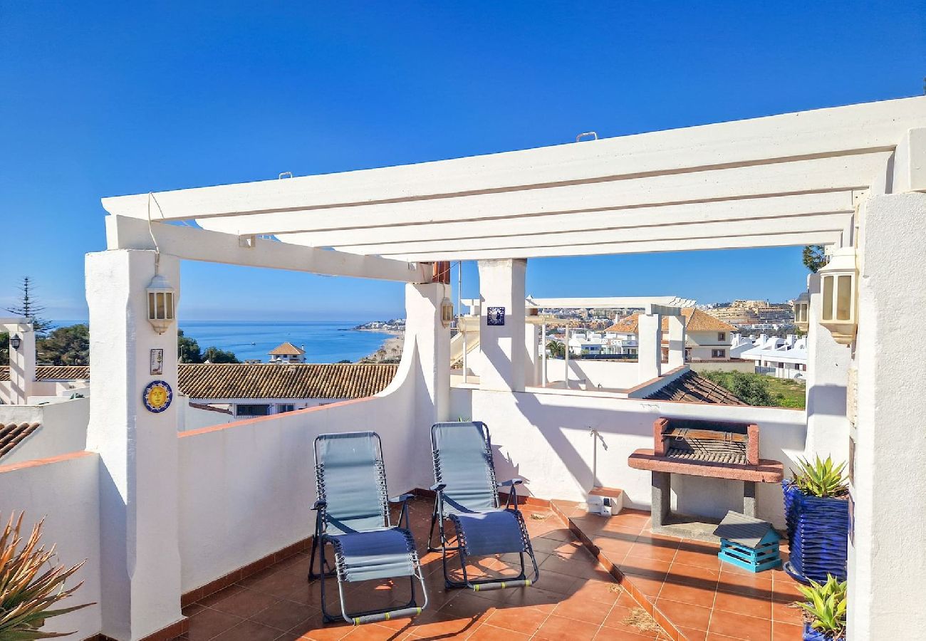 Casa adosada en La Cala de Mijas - Casa adosada con terraza en la azotea La Cala de Mijas