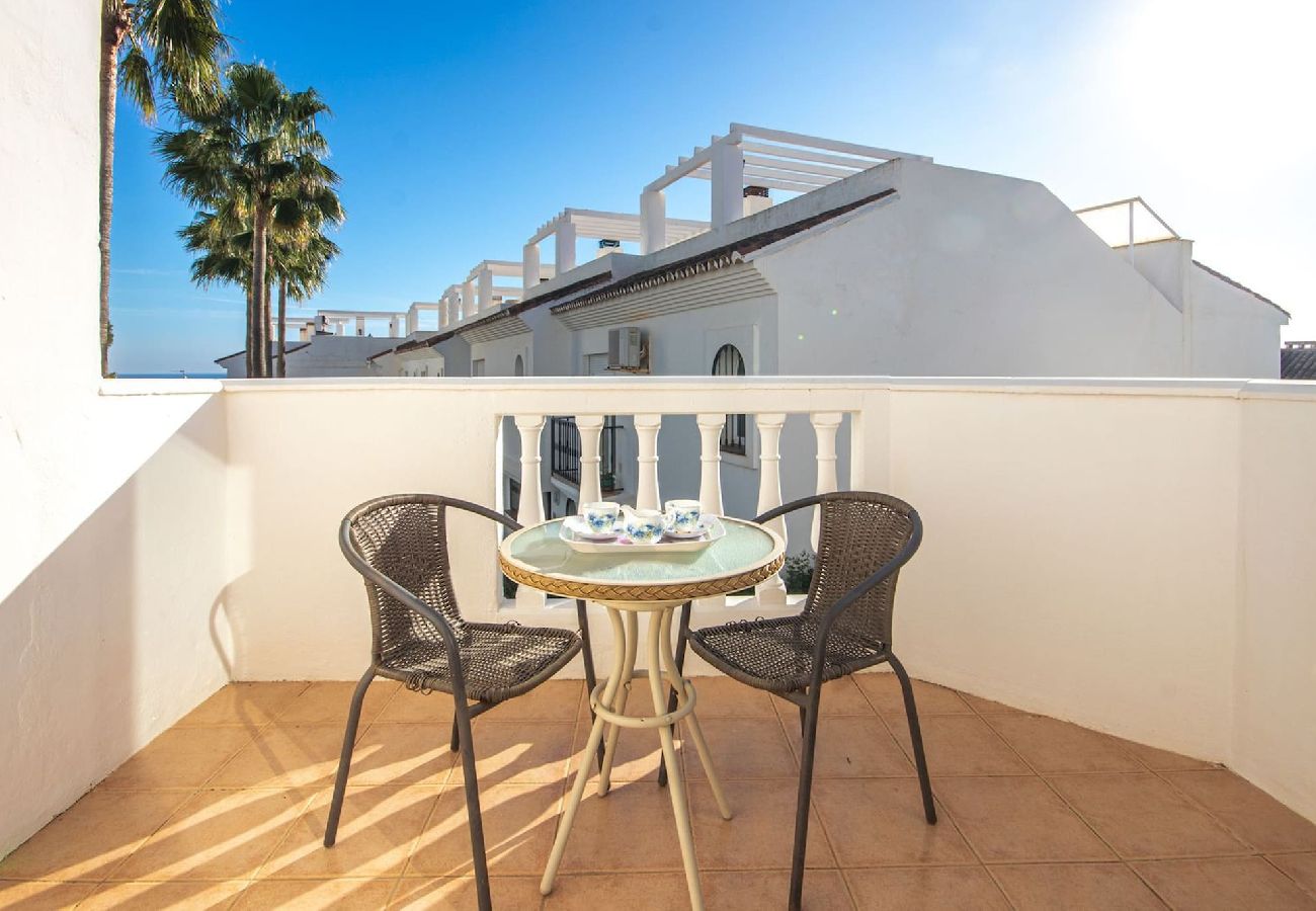 Casa adosada en La Cala de Mijas - Casa adosada con terraza en la azotea La Cala de Mijas