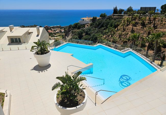 Apartamento en Benalmádena - Impresionantes vistas al mar en @ Stupa hills  Apartamento en Benalmádena - Impresionantes vistas al mar en @ Stupa hills