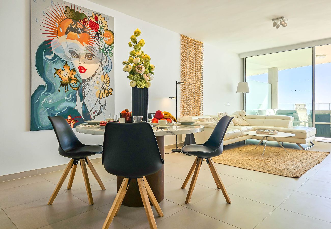 Apartamento en Benalmádena - Impresionantes vistas al mar en @ Stupa hills 
