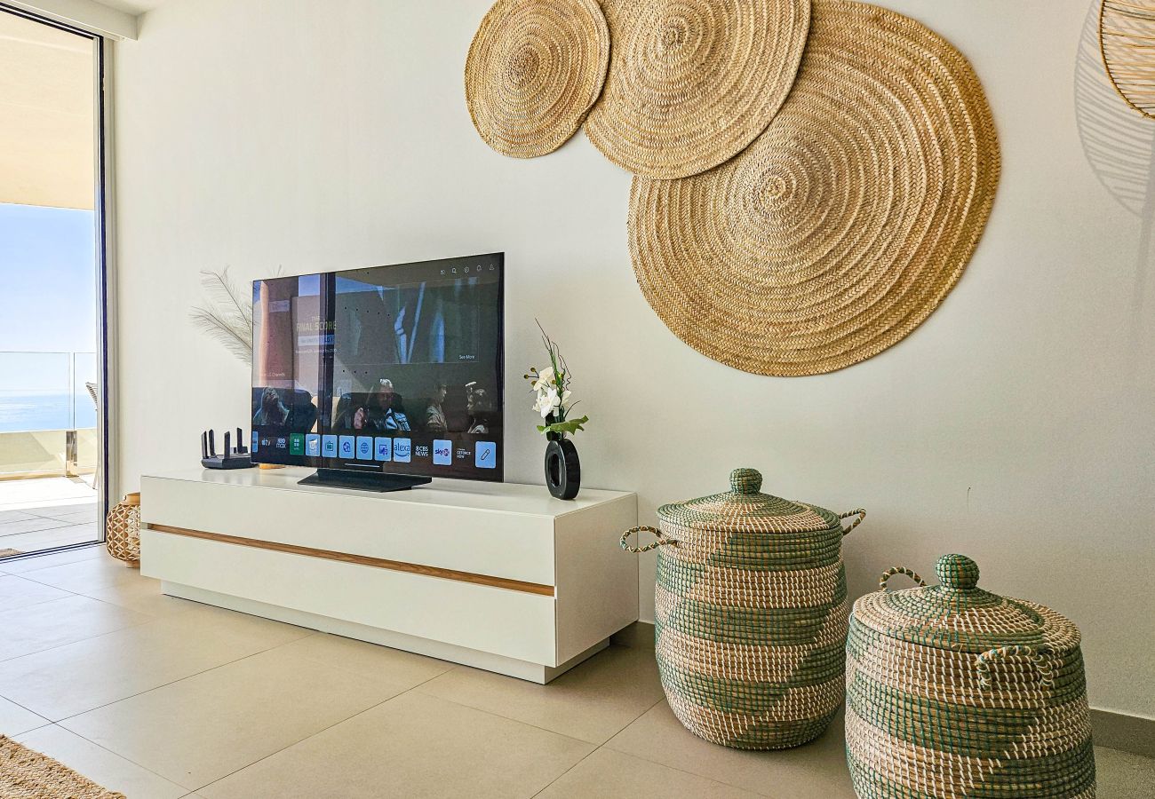 Apartamento en Benalmádena - Impresionantes vistas al mar en @ Stupa hills 