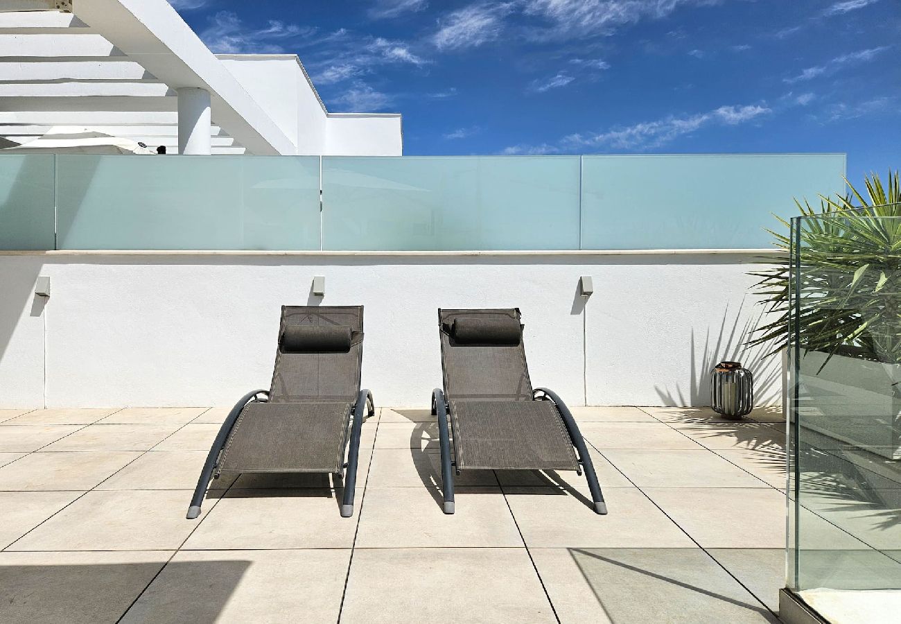 Apartamento en La Cala de Mijas - Precioso apartamento moderno de 3 habitaciones en Casa Banderas