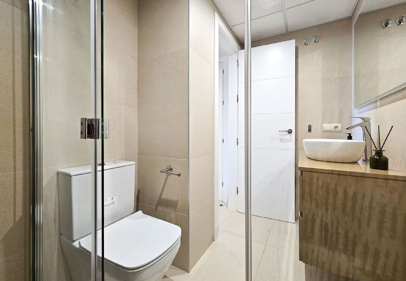 Apartamento en Mijas Costa - Apartamento de lujo de 2 dormitorios frente al mar en estilo Bali-Boho