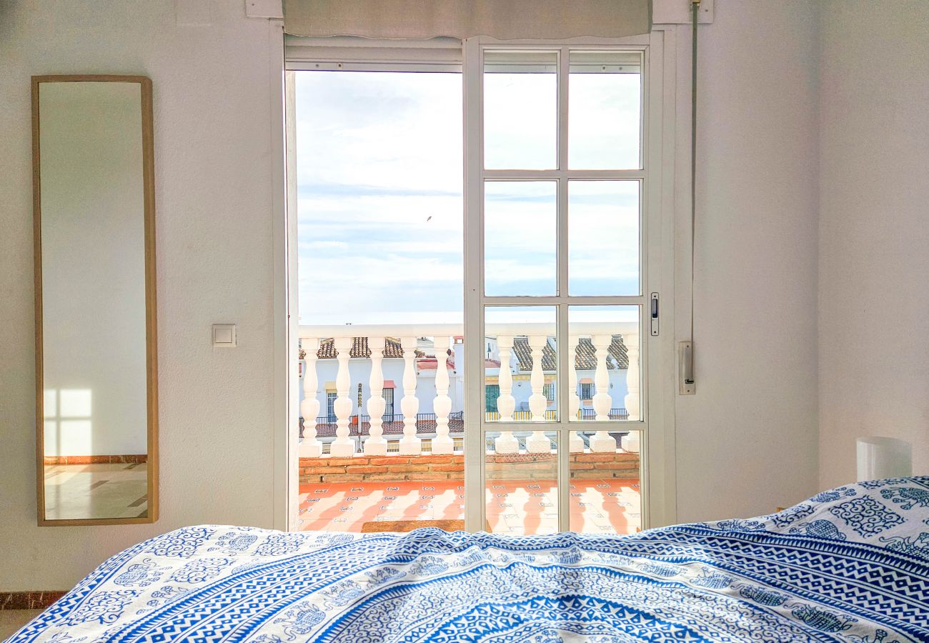 Apartamento en Mijas Costa - Apartamento ático, La Cala de Mijas cerca de la playa.