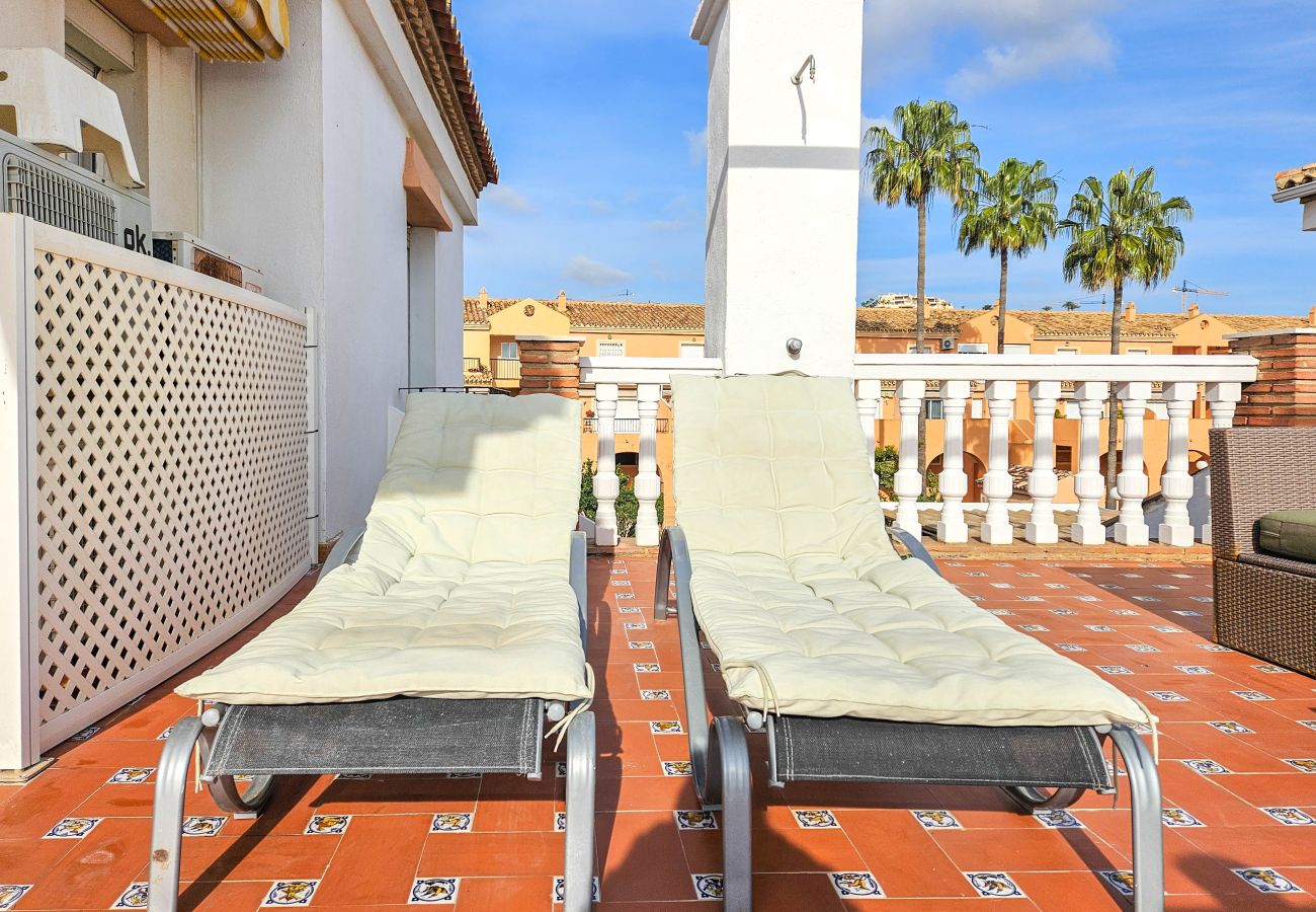 Apartamento en Mijas Costa - Apartamento ático, La Cala de Mijas cerca de la playa.