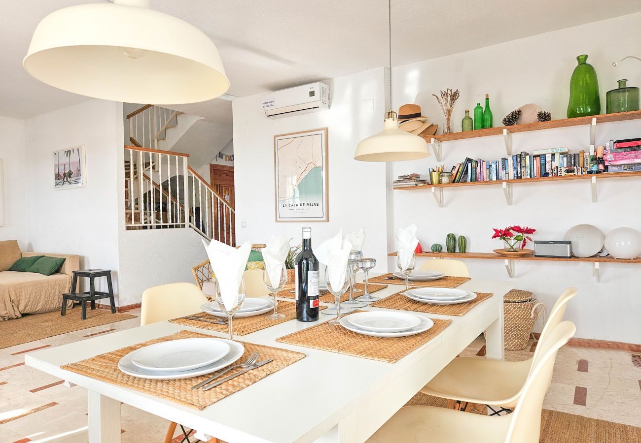 Apartamento en Mijas Costa - Apartamento ático, La Cala de Mijas cerca de la playa.