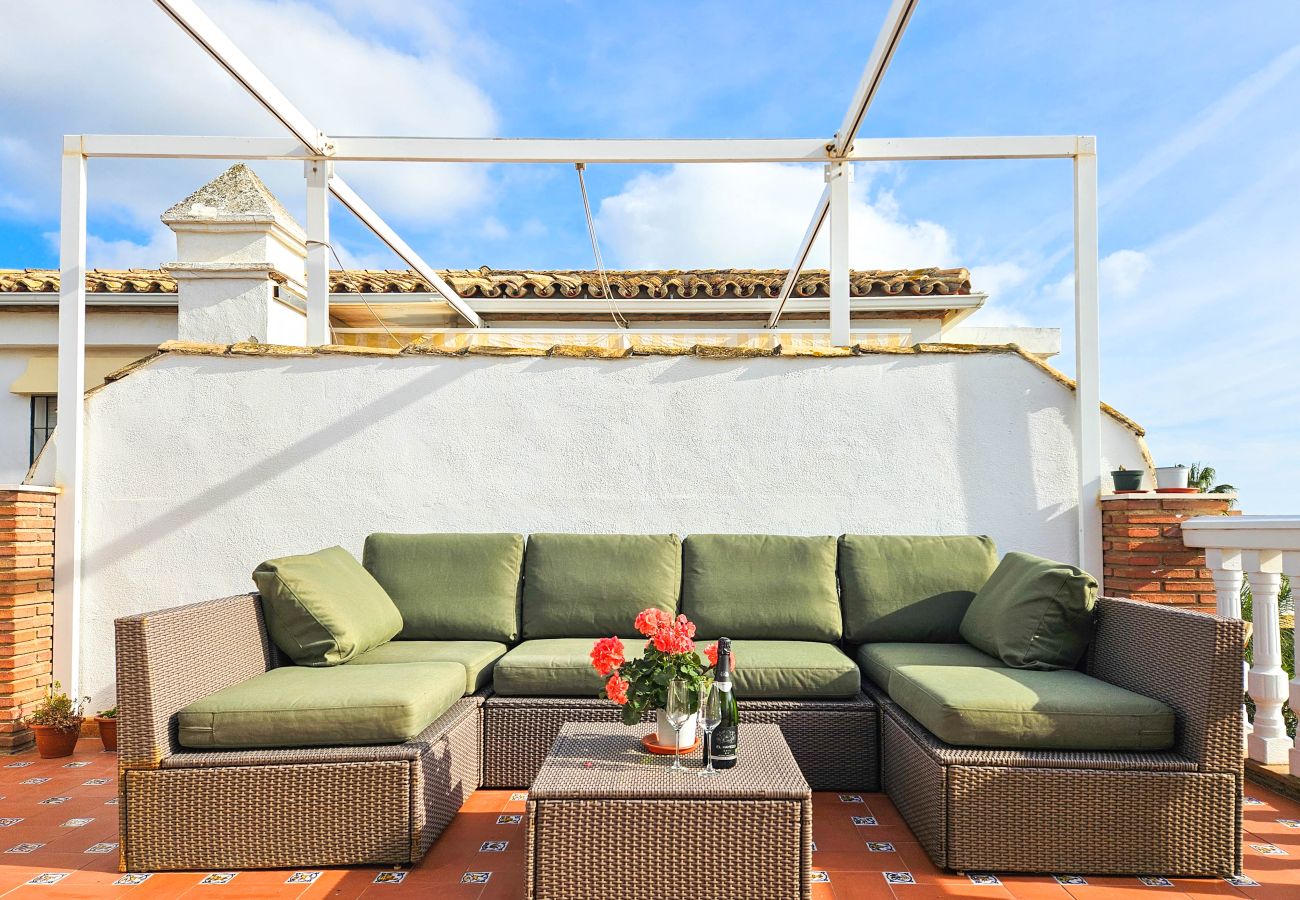 Apartamento en Mijas Costa - Apartamento ático, La Cala de Mijas cerca de la playa.