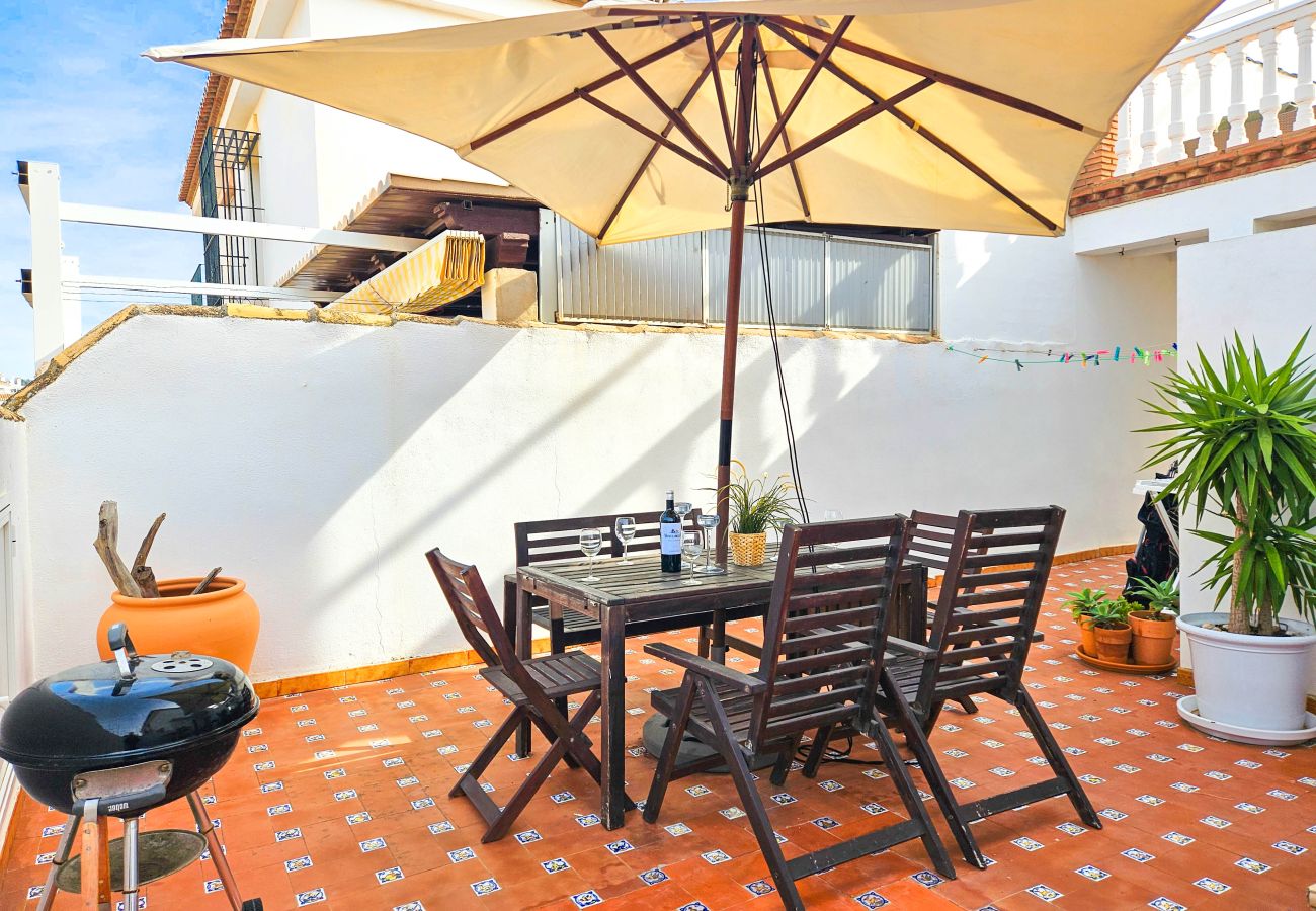 Apartamento en Mijas Costa - Apartamento ático, La Cala de Mijas cerca de la playa.
