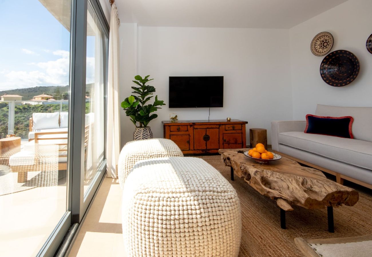 Apartamento en Manilva - Impresionantes vistas al mar y azotea, Manilva