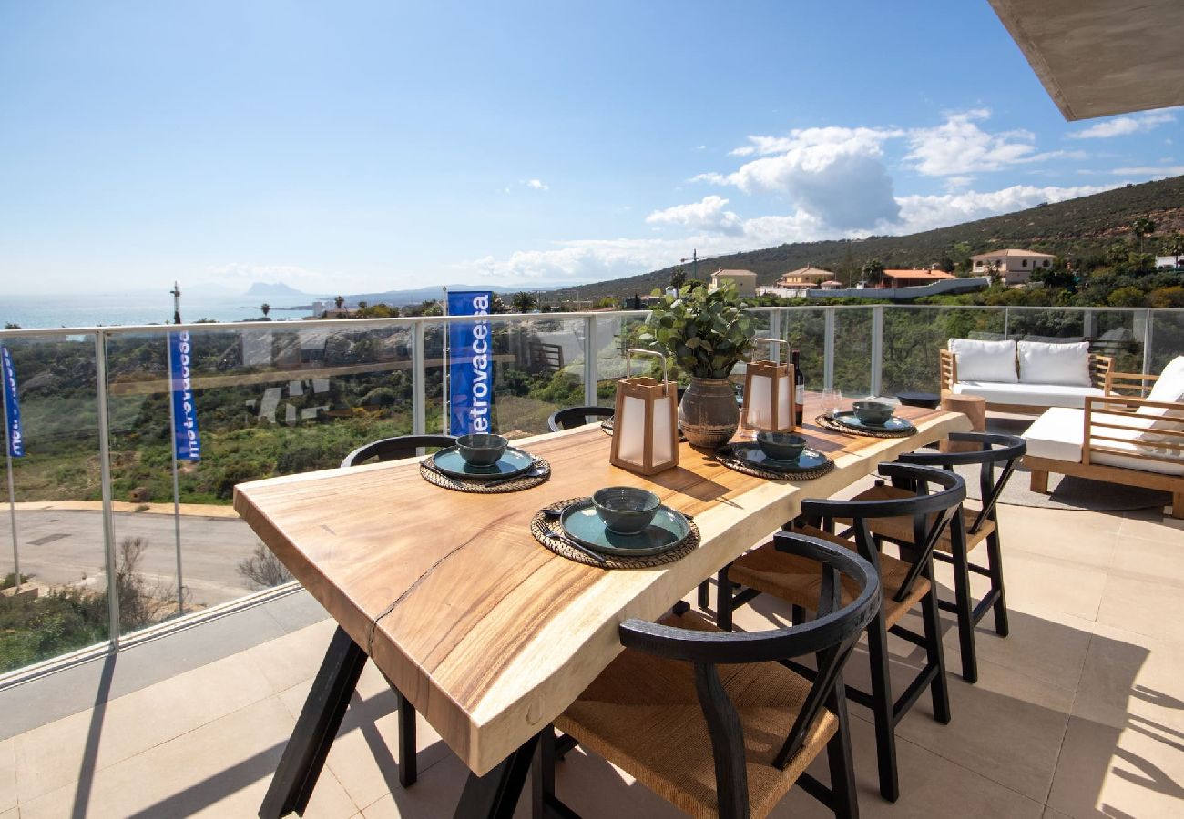 Apartamento en Manilva - Impresionantes vistas al mar y azotea, Manilva