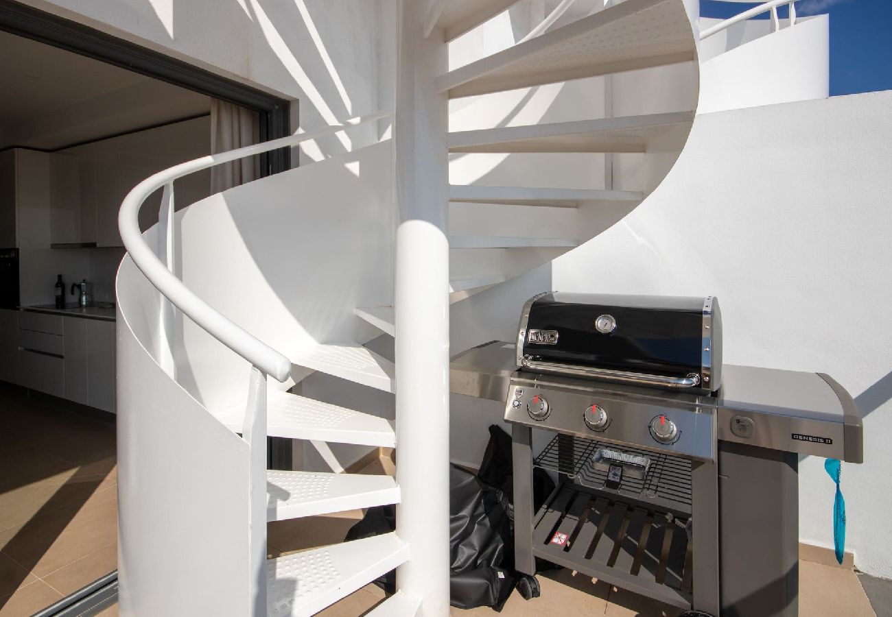 Apartamento en Manilva - Impresionantes vistas al mar y azotea, Manilva