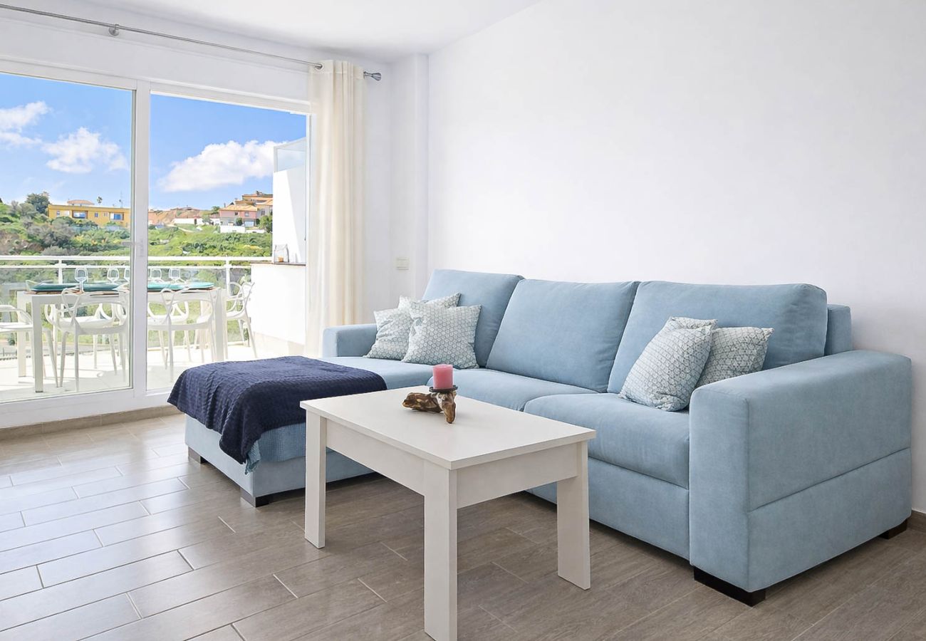 Apartamento en Mijas Costa - Apartamento de 2 habitaciones, vistas a la piscina, La Cala