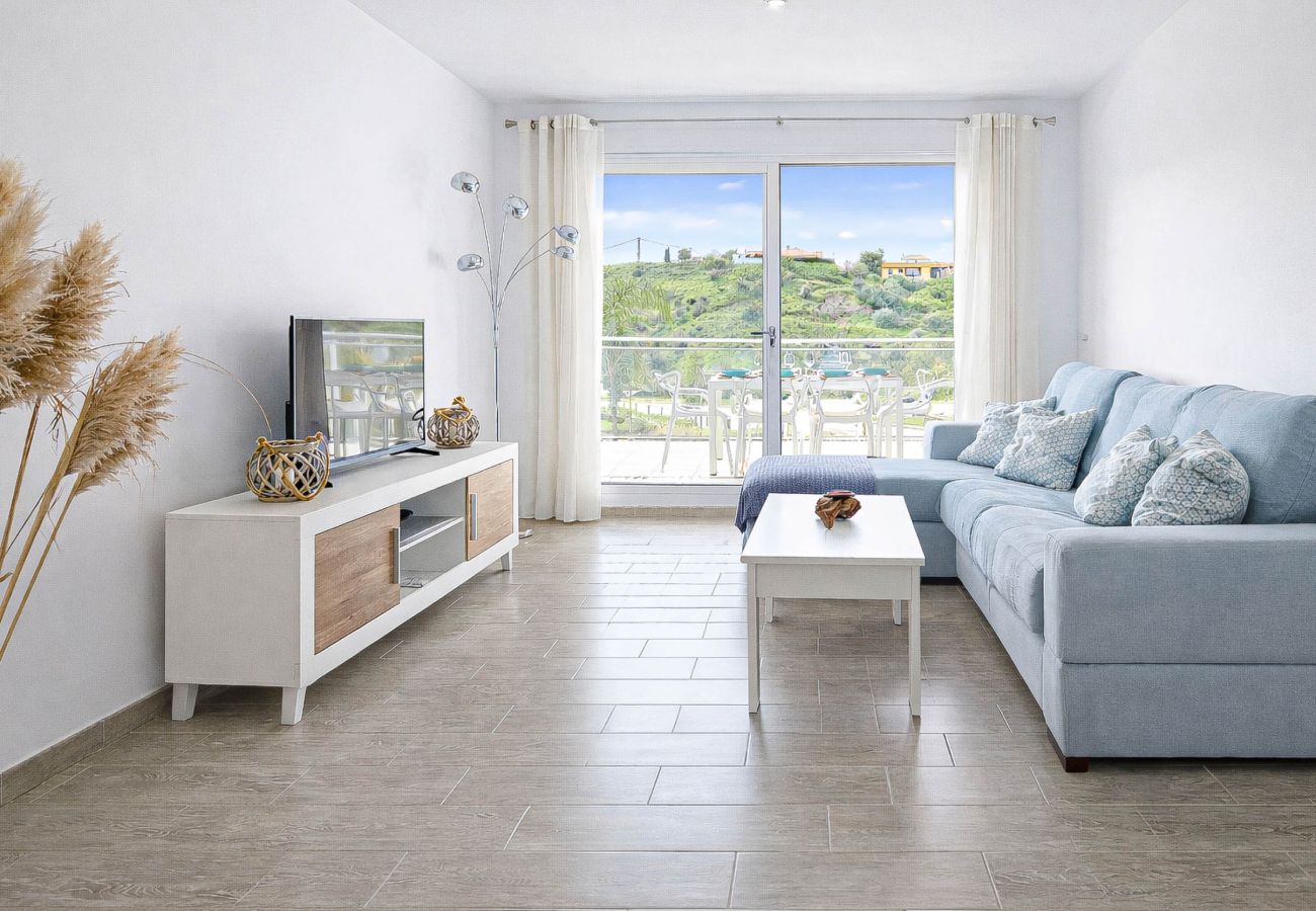 Apartamento en Mijas Costa - Apartamento de 2 habitaciones, vistas a la piscina, La Cala