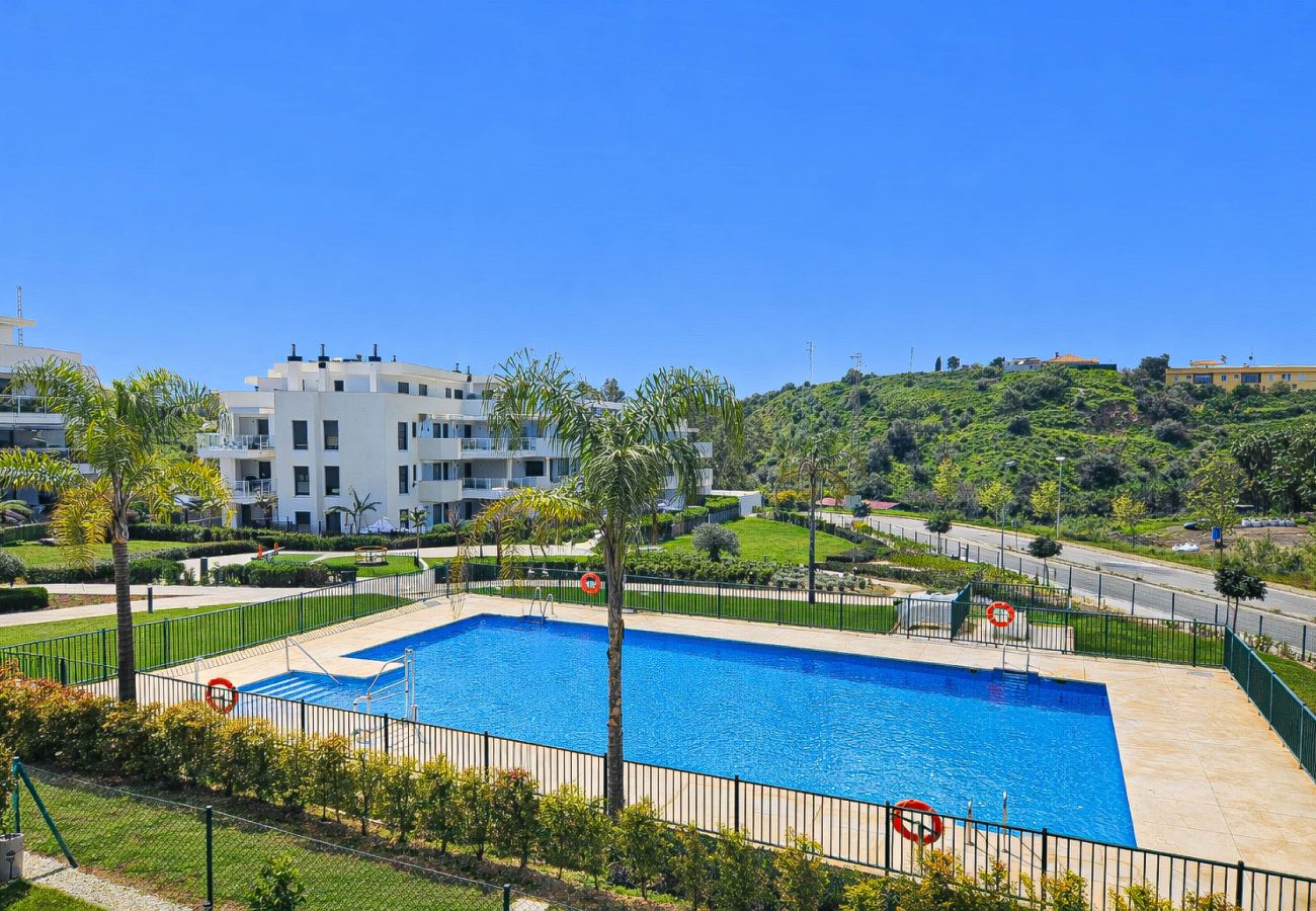 Apartamento en Mijas Costa - Apartamento de 2 habitaciones, vistas a la piscina, La Cala