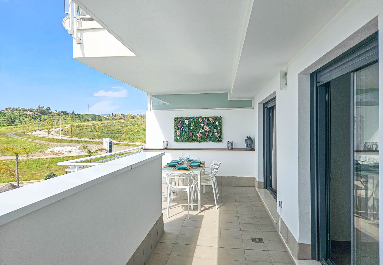 Apartamento en Mijas Costa - Apartamento de 2 habitaciones, vistas a la piscina, La Cala