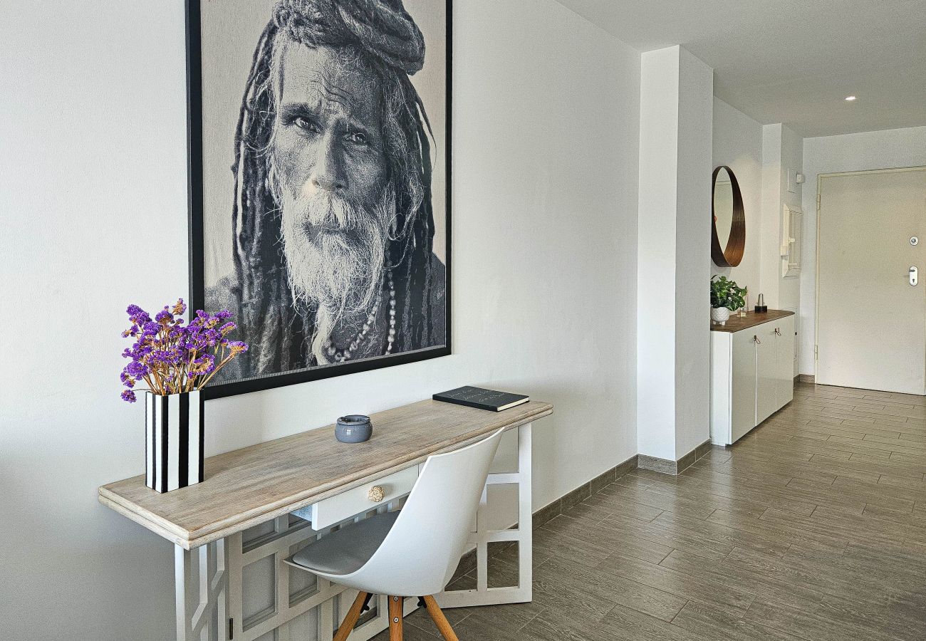 Apartamento en Mijas Costa - Apartamento de 2 habitaciones, vistas a la piscina, La Cala