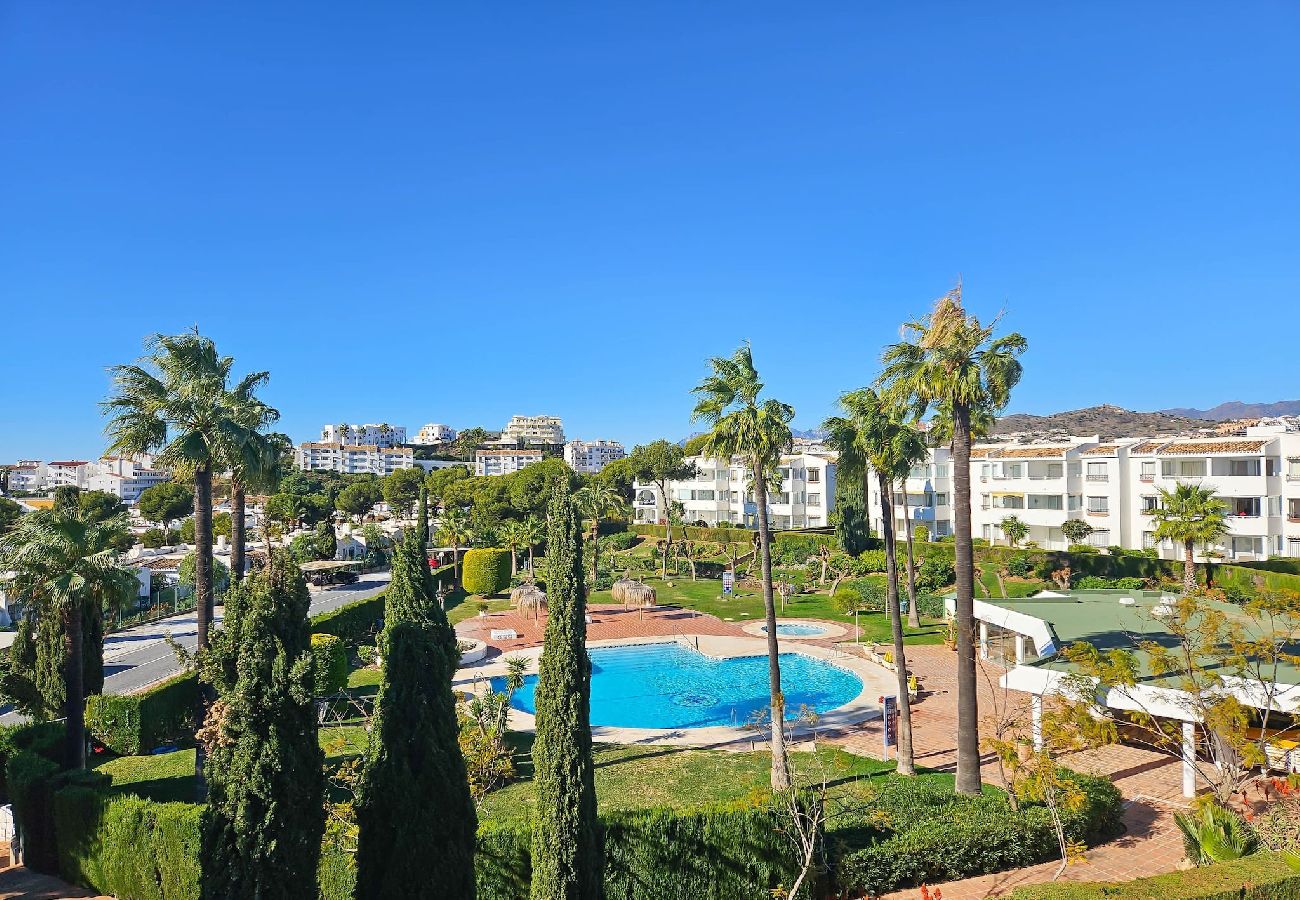 Apartamento en Mijas Costa - Atico de dos dormitorios en Miraflores con vistas al mar