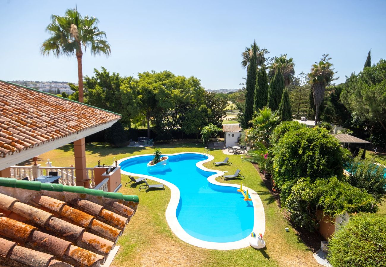 Villa en Mijas Costa - Villa de 7 dormitorios con increíbles instalaciones en Mijas Golf