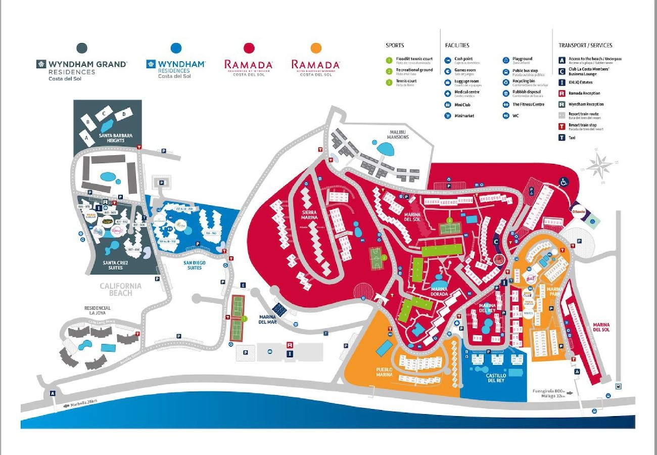 Apartamento en El Faro - Apartamento con vistas al mar Wyndham Resort cerca de la playa