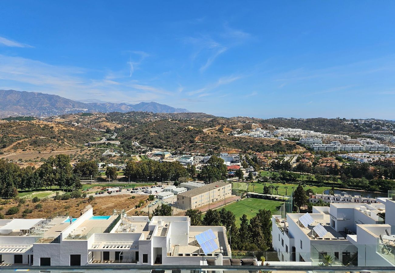 Apartamento en La Cala de Mijas - Ático con 2 grandes terrazas y una pequeña piscina 