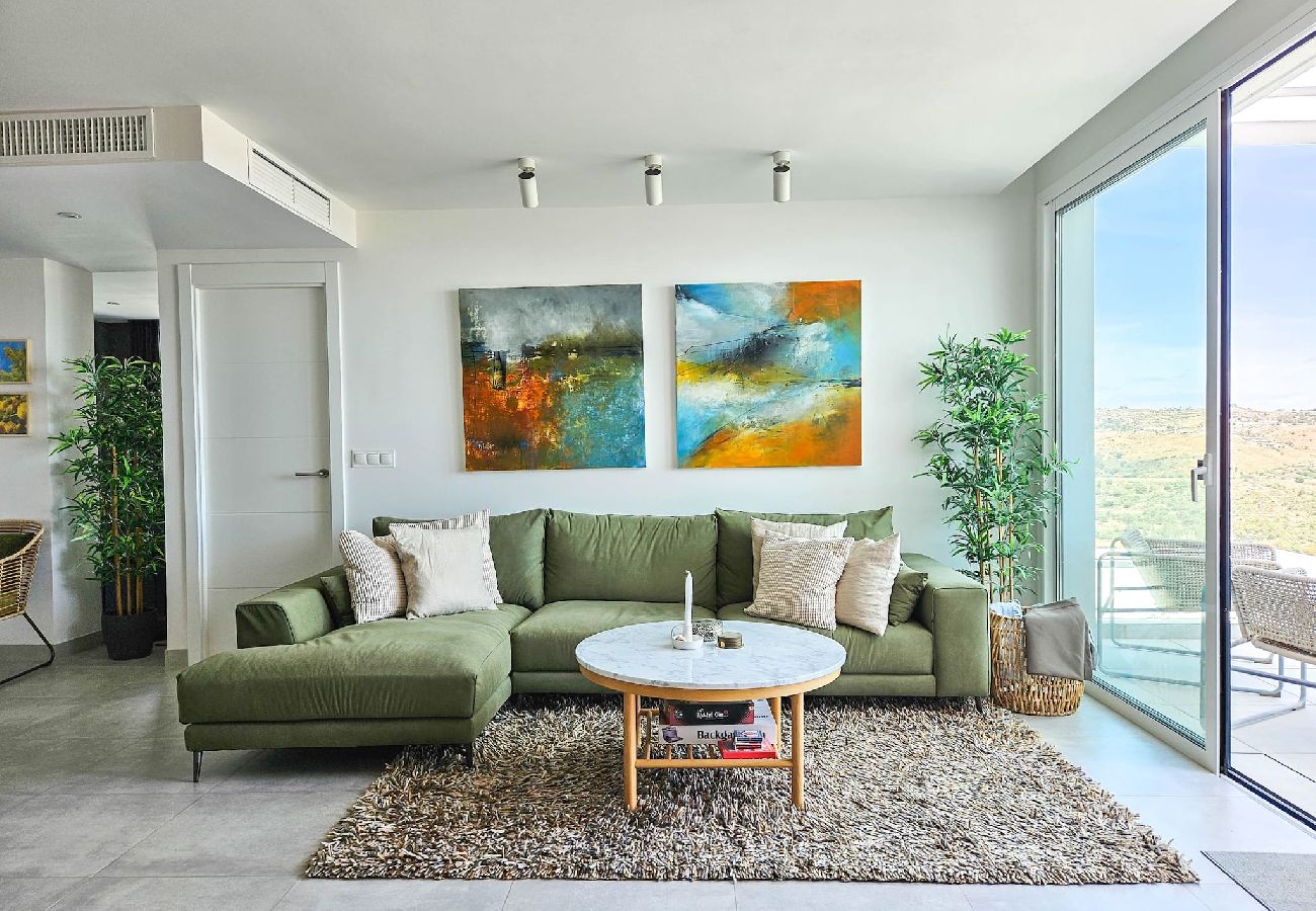 Apartamento en La Cala de Mijas - Ático con 2 grandes terrazas y una pequeña piscina 