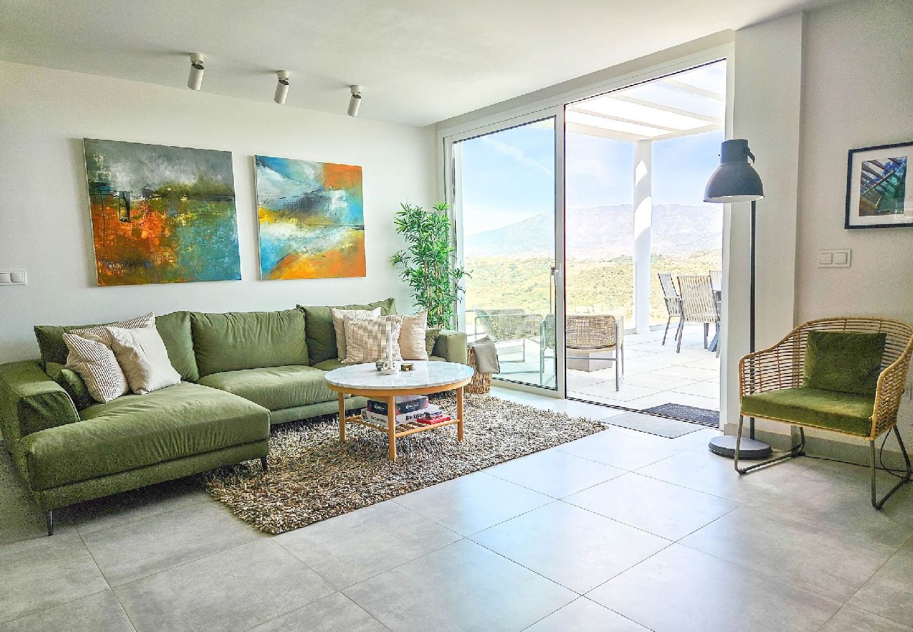 Apartamento en La Cala de Mijas - Ático con 2 grandes terrazas y una pequeña piscina 