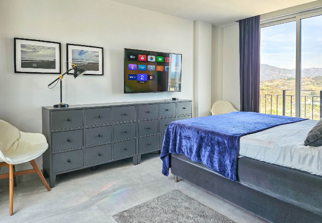 Apartamento en La Cala de Mijas - Ático con 2 grandes terrazas y una pequeña piscina 