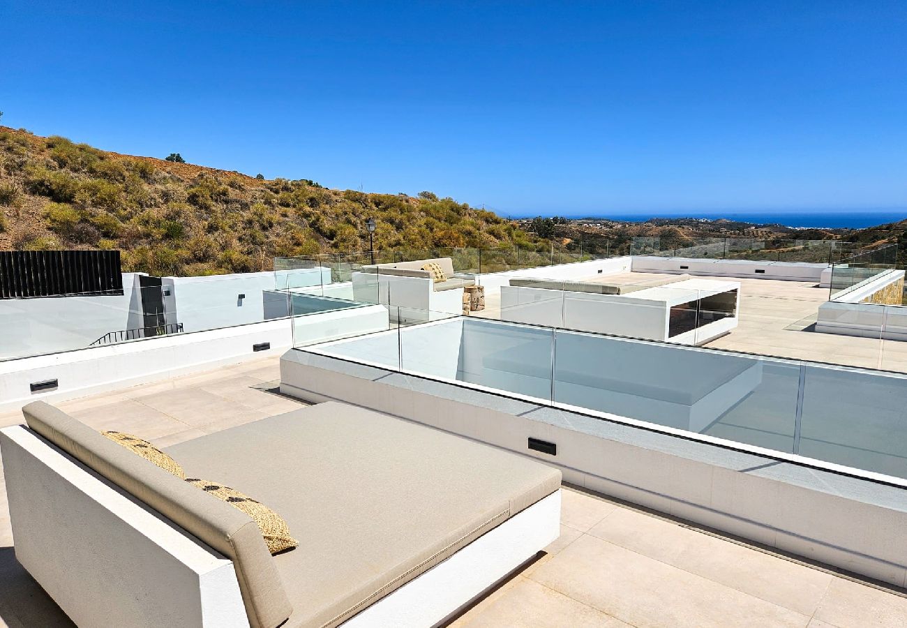 Villa en La Cala de Mijas - Villa elegante con piscina privada y gimnasio al aire libre