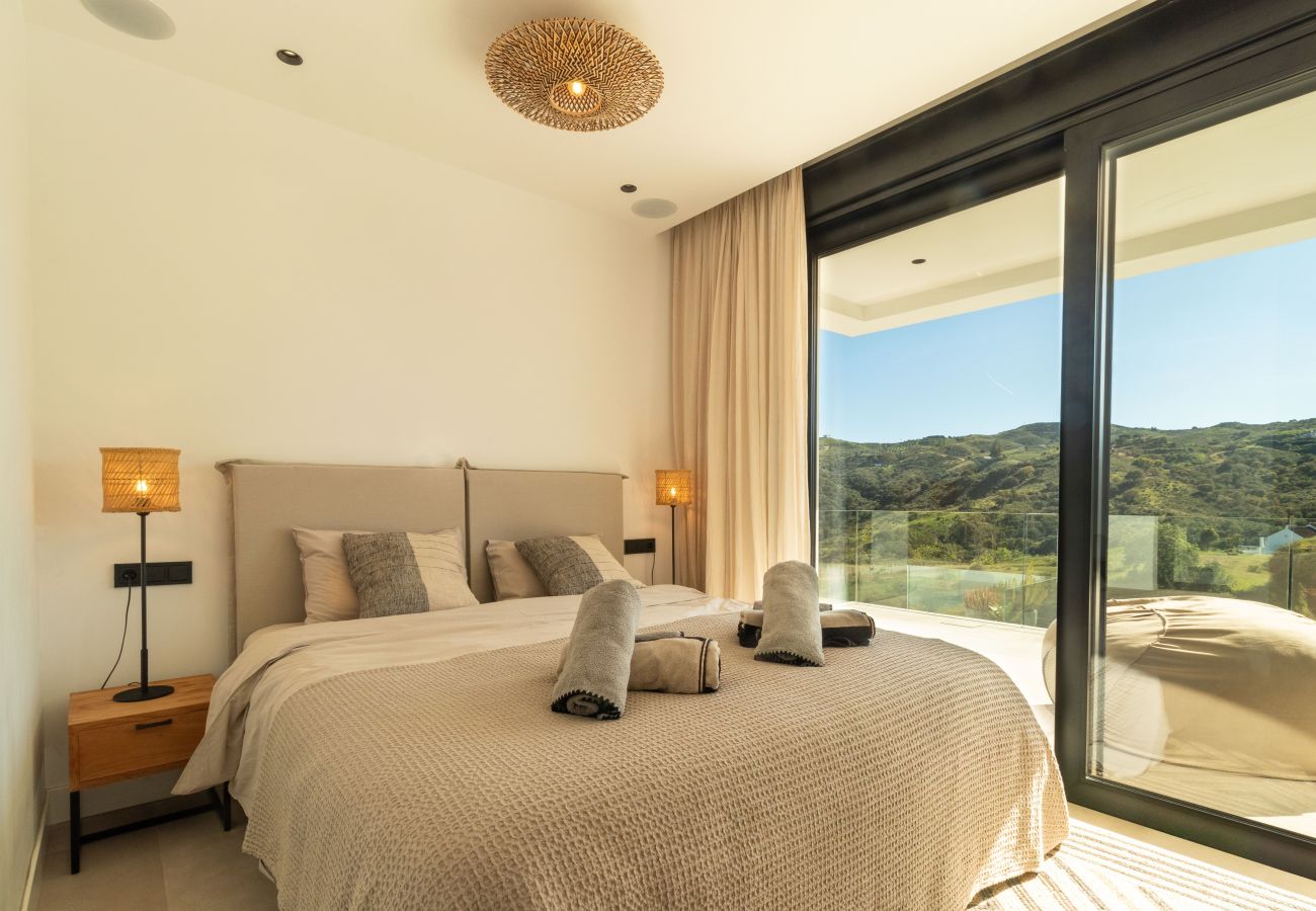 Villa en Mijas Costa - Villa elegante con piscina privada y gimnasio al aire libre
