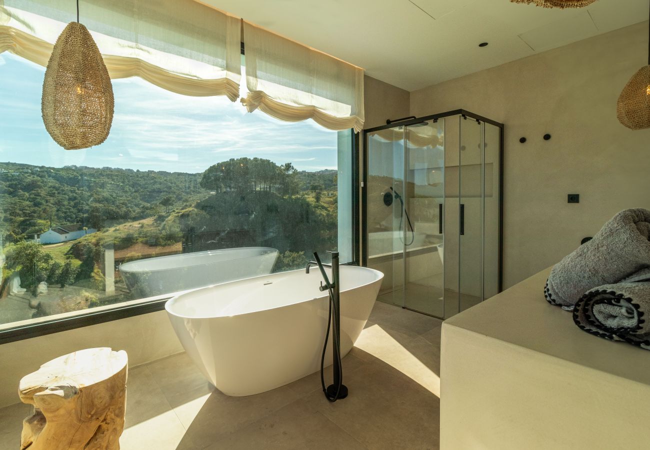 Villa en Mijas Costa - Villa elegante con piscina privada y gimnasio al aire libre